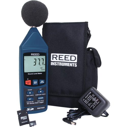 Sound Level Meter Kit, 30 - 130 dB Measuring Range Duraquip Inc