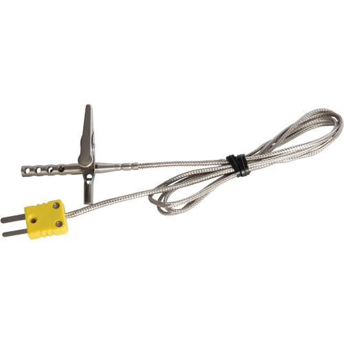 Type K Air Oven/Freezer Thermocouple Probe with ISO Certificate, 200 °C (392°F) Max. Temp. Duraquip Inc