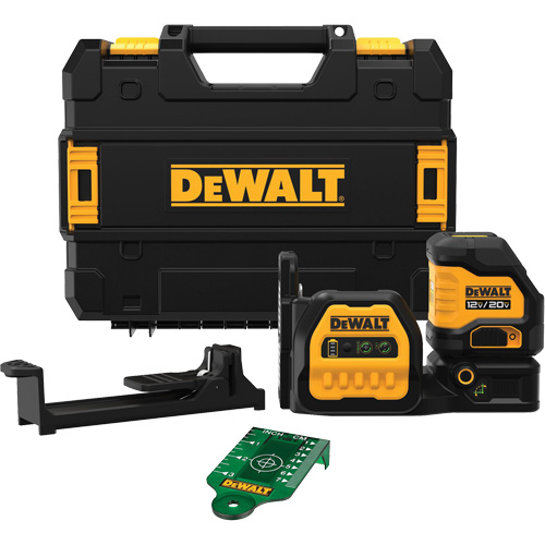 Trousse de laser vert &agrave; lignes crois&eacute;es 20 V MAX* Duraquip Inc
