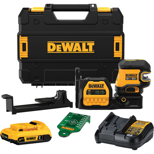Ensemble de laser vert &agrave; 5 points 20 V MAX* Duraquip Inc