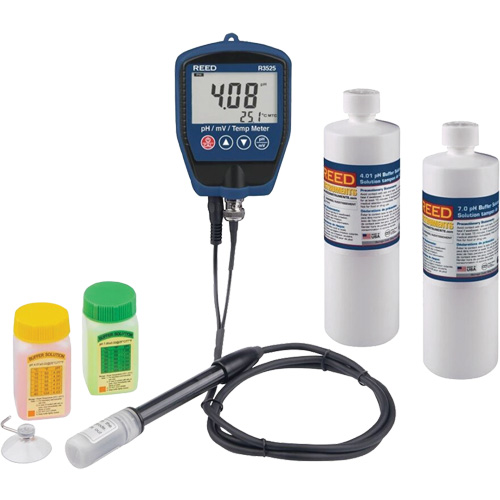 pH/mV Meter with Buffer Solution Kit Duraquip Inc
