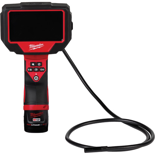M12 M-Spector 360 Inspection Camera, 4.3" Display, 10 mm (0.39") Camera Head Duraquip Inc