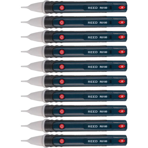 Non-Contact Voltage Detector with Flashlight, 24 VAC - 1000 VAC, Display & Sound Alert Duraquip Inc