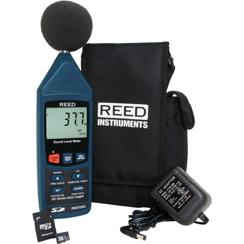 Data Logging Sound Level Meter Kit with ISO Certificate Duraquip Inc