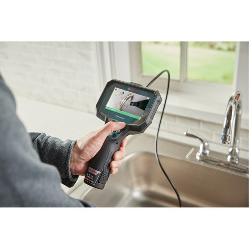 12V Max Professional Handheld Inspection Camera, 4" Display Duraquip Inc