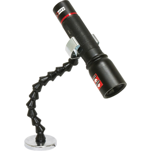 Flexible Magnetic Flashlight Holder Duraquip Inc