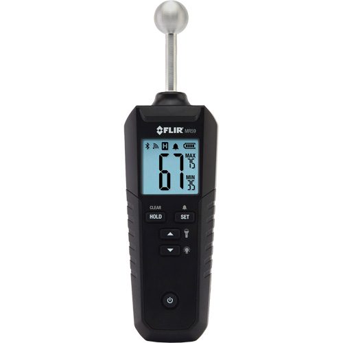 MR59 Ball Probe Moisture Meter with Bluetooth&reg;, 0 - 100% Moisture Range Duraquip Inc