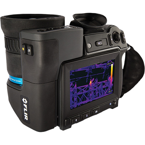 T1010 HD Thermal Imaging Camera with 12° Lens, 800 x 480 pixels, -40° - 650°C (-40° - 1202°F), 25 mK Duraquip Inc