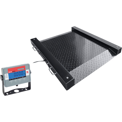 Balances de plancher DEFENDER, Capacit&eacute; de 1000 lb, 30" lo x 30" la Duraquip Inc