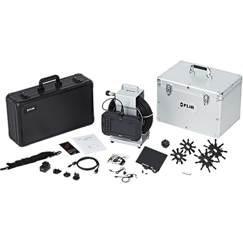 High-Performance Videoscope Kit with Camera Probe & Plumbing Spool Duraquip Inc