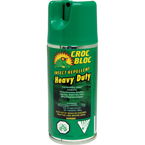 6-hr Heavy-Duty Insect Repellent, 30% DEET, Aerosol, 150 g Duraquip Inc