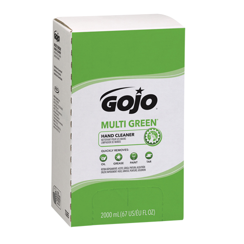 Nettoyant pour les mains Pro TDX 2000 Multi Green, Gel, 2 L, Recharge, Agrumes Duraquip Inc