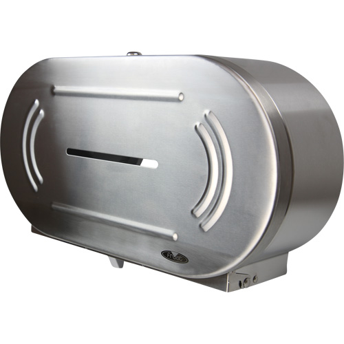 Twin Jumbo Toilet Paper Dispenser, Multiple Roll Capacity Duraquip Inc