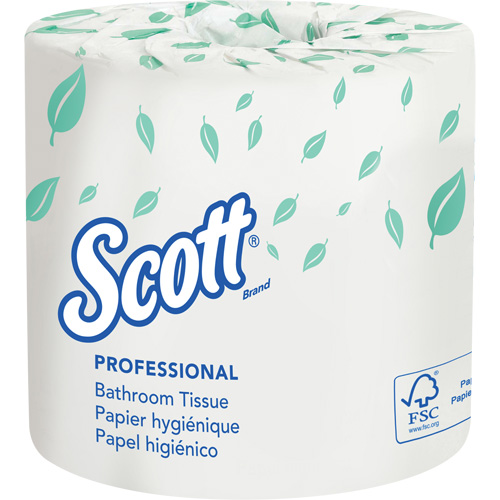 Papier hygi&eacute;nique Scott, 2 Pli, 550 Feuilles/Rouleu, Blanc Duraquip Inc