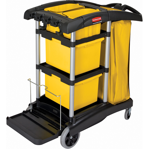 Microfibre Janitor Carts Duraquip Inc