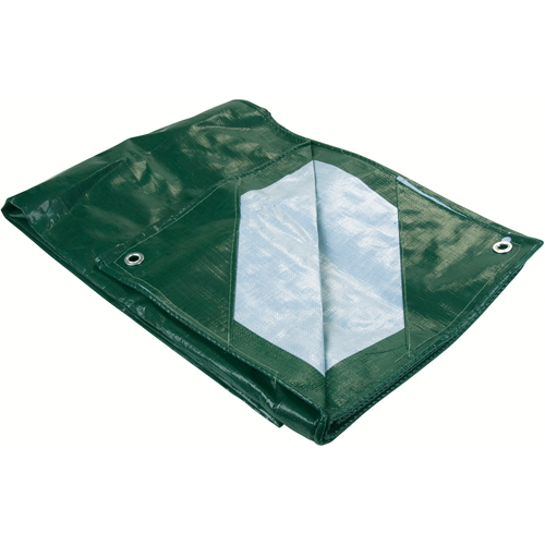 B&acirc;che, Robuste, Vert, 10' x 8' x 9 mils Duraquip Inc