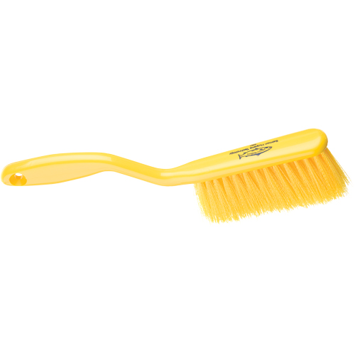 Brushes, Soft Bristles, 12" Long, Yellow Duraquip Inc