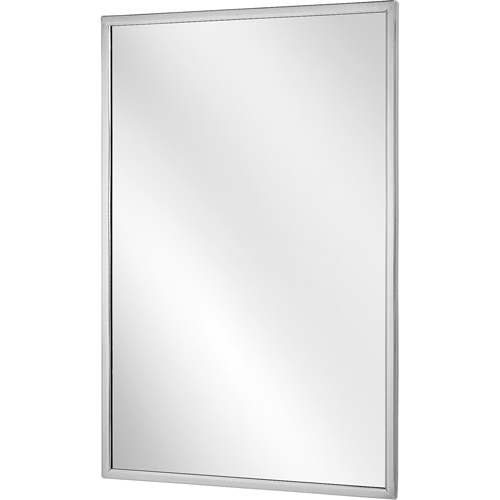 Mirror, Angle Frame, 18" W Duraquip Inc