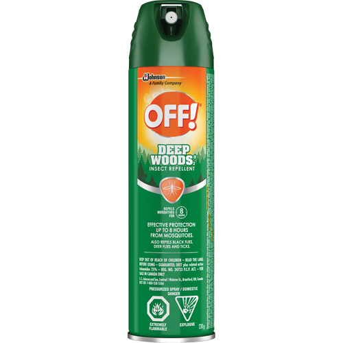 Insectifuge Off! R&eacute;gions sauvages, DEET &agrave; 25 %, A&eacute;rosol, 230 g Duraquip Inc