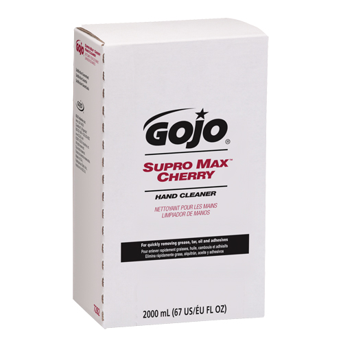 Pro TDX 2000 Supro Max Cherry Hand Cleaner, Gel, 2 L, Refill, Cherry Duraquip Inc