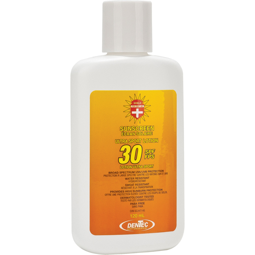 &eacute;cran solaire Shield, FPS 30, Lotion Duraquip Inc