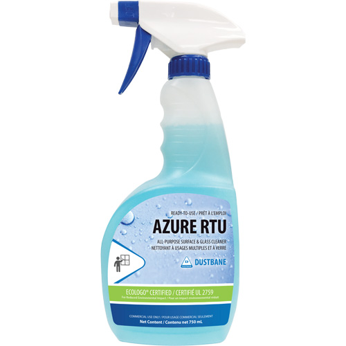 Azure Window & Glass Cleaner, 750 ml, Trigger Bottle Duraquip Inc