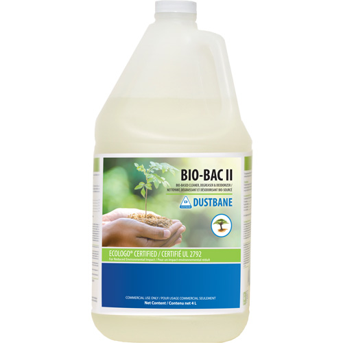 Nettoyants et d&eacute;graissants Bio-Bac II, 4 L/4,0 L Duraquip Inc