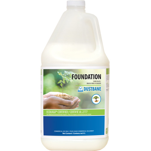 Foundation Floor Sealers, 4 L, Jug Duraquip Inc