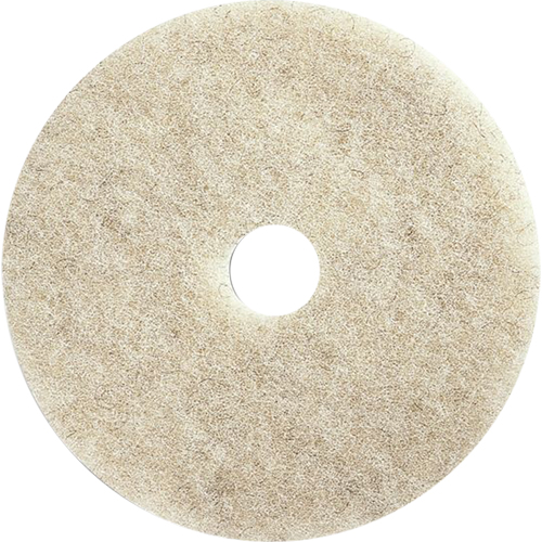 Tampons pour l'entretien des planchers, 24", Brunissage, Brun Duraquip Inc