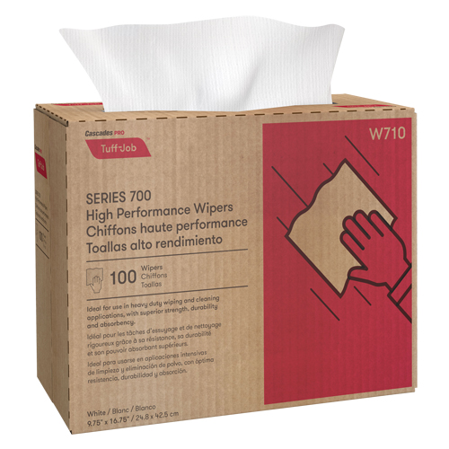 Chiffons Pro Tuff-Job, Robuste, 9-3/4" lo x 16-1/4" la Duraquip Inc