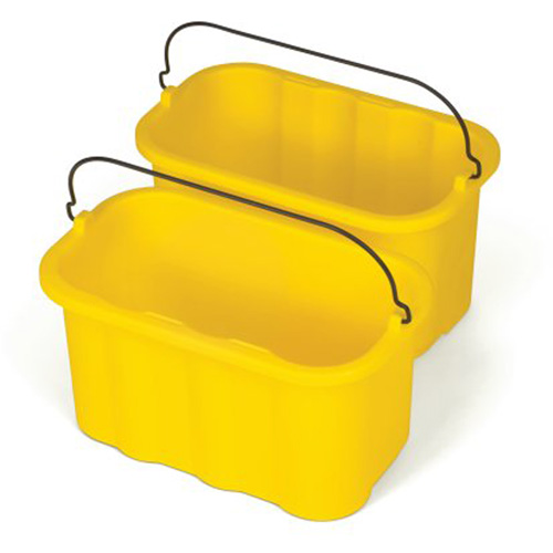 Executive Series Caddy, 2.5 US Gal. (10 qt.) Capacity, Yellow Duraquip Inc