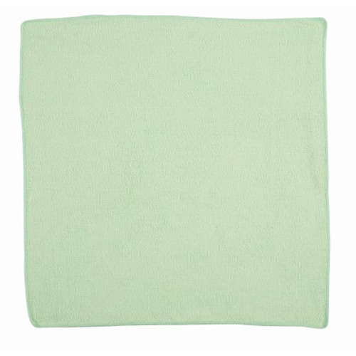 Light-Duty Cleaning Cloth, Microfibre, Green Duraquip Inc