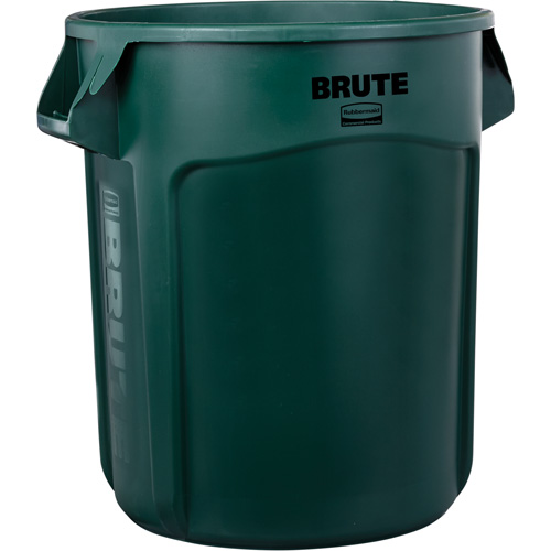 Vented Brute&reg; Waste Container, Plastic, 20 US gal. Duraquip Inc