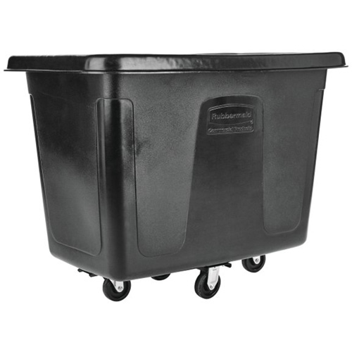 Chariot conteneur de vrac, Poly&eacute;thyl&egrave;ne, 42-13/16" lo x 28" la x 33" h, Volume 12 pi³, Capacit&eacute; 400 lb Duraquip Inc
