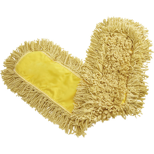 Trapper&reg; Blend Dust Mop, Slip On Style, Cotton/Yarn, 36" L x 5" W Duraquip Inc