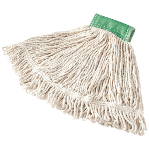 Super Stitch Wet Mop, Floor Finishing, Cotton/Yarn, 15.7 oz., Loop Style Duraquip Inc
