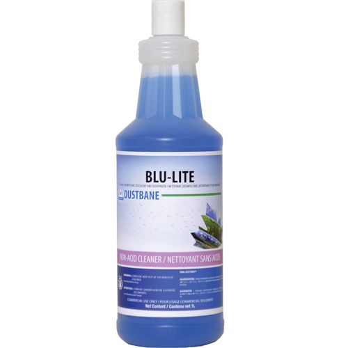 Nettoyant d&eacute;sinfectant pour cuvette Blu-Lite, 1 L, Bouteille Duraquip Inc