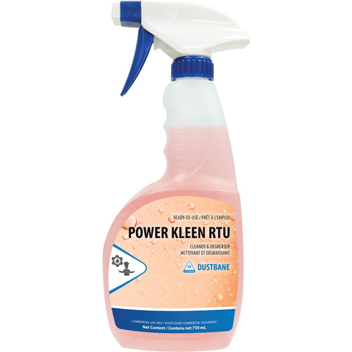 Power Kleen Cleaner & Degreaser, 750 ml, Trigger Bottle Duraquip Inc