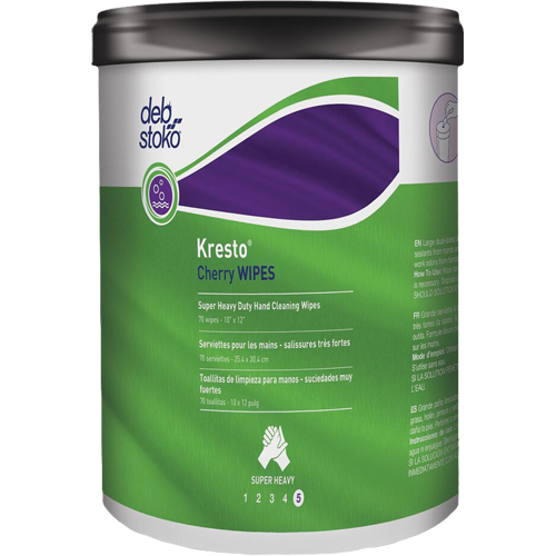 Lingettes Cherry Kresto, 70 lingettes, 10" x 12" Duraquip Inc
