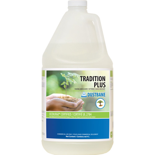 Nettoyant pour les mains Tradition Plus, Mousse, 4 L, Sans parfum Duraquip Inc