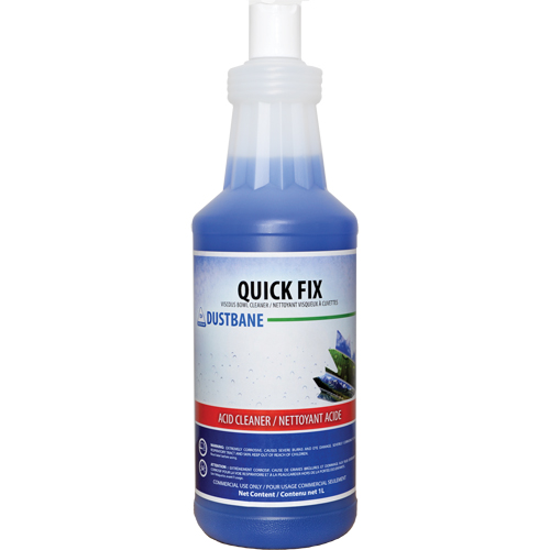 Quick Fix Acid Bowl Cleaner, 1 L, Bottle Duraquip Inc