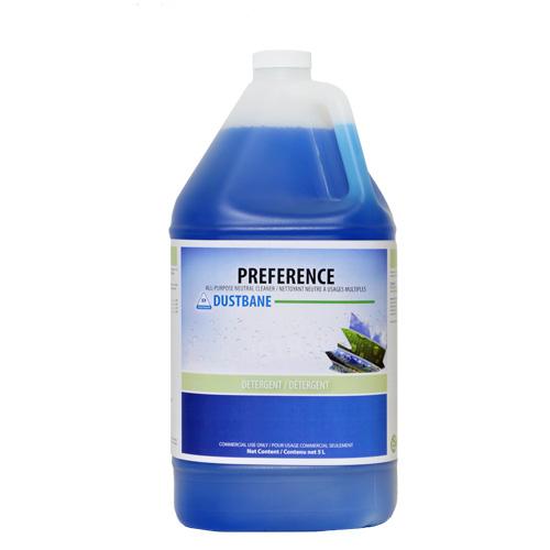 Nettoyant neutre tout usage Preference, 5 L, Cruche Duraquip Inc