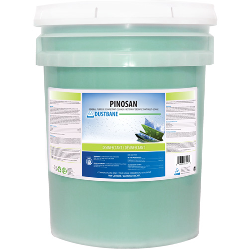 Nettoyant d&eacute;sinfectant &agrave; usage g&eacute;n&eacute;ral Pinosan, 20 L, Baril Duraquip Inc