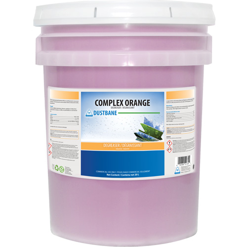 Complex Orange Degreaser, 20 L, Pail Duraquip Inc