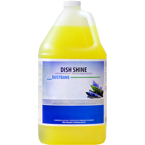 D&eacute;tergent Dish Shine, Liquide, 5 L, Citron Duraquip Inc