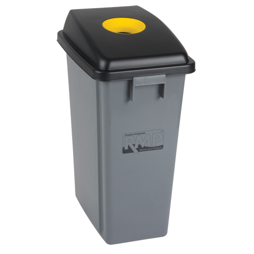 Recycling & Garbage Bin, Plastic, 16 US gal. Duraquip Inc
