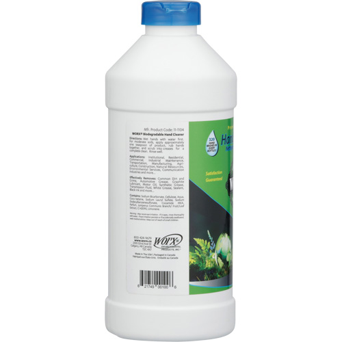 Biodegradable Hand Cleaner, Powder, 1 lbs., Bottle, Scented Duraquip Inc