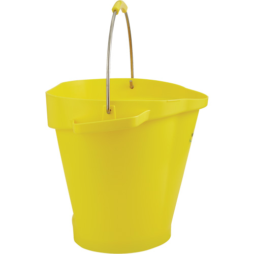 5692 Series Bucket, Yellow, 5 US gal. Duraquip Inc