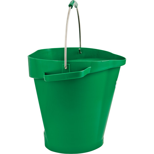 5692 Series Bucket, Green, 3 US gal. Duraquip Inc