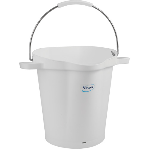 5692 Series Bucket, White, 5 US gal. Duraquip Inc